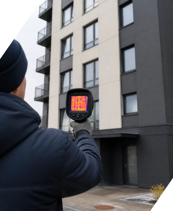Тепловизионное обследование зданий в Лобне от 5163 р. | ЭкспертизаРоссия